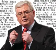  ?? ?? Dramatic slump: Eamon Gilmore