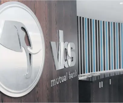  ?? Picture: Moneyweb ?? SPOTLIGHT. VBS Mutual Bank is at the centre of the ANC argument in Limpopo.