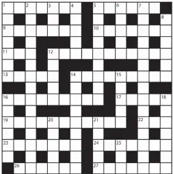  ?? PRIZES of £20 will be awarded to the senders of the first three correct solutions checked. Solutions to: Daily Mail Prize Crossword No. 15,529, PO BOX 3451, Norwich, NR7 7NR. Entries may be submitted by second-class post. Envelopes must be postmarked no l ??