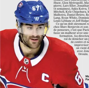  ??  ?? Max Pacioretty