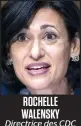  ??  ?? ROCHELLE WALENSKY Directrice des CDC