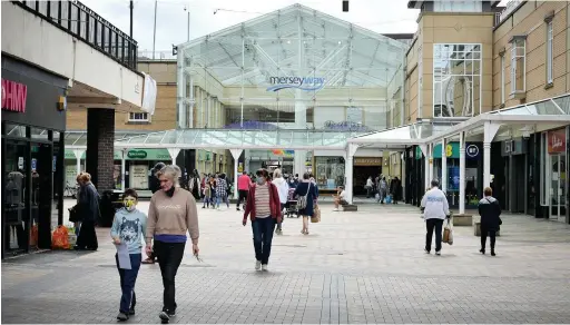  ??  ?? ●●Stockport town centre was the subject of a Public Space Protection Order