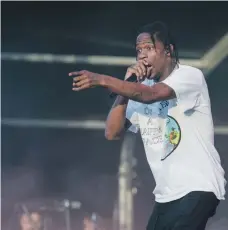  ?? Getty ?? How far you get on board with Travis Scott’s flow on new album ‘Astroworld’ will depend on your tolerance to Auto-Tune