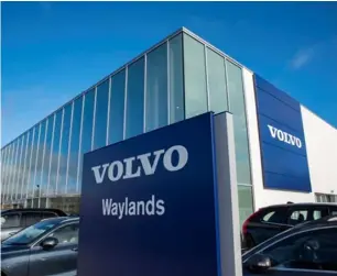  ?? Picture: Volvo ?? WINNER: Waylands Volvo Reading