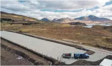  ??  ?? The new Ulva Ferry car park.