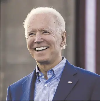  ??  ?? Joe Biden s’était déjà opposé au projet Keystone XL par le passé lorsqu’il était membre de l’administra­tion Obama. - Associated Press: Charlie Riedel