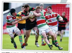  ??  ?? HALTED: Highfield, under player-coach Timmy Ryan (above), were on the brink of reaching the top flight for the first time when the pandemic struck