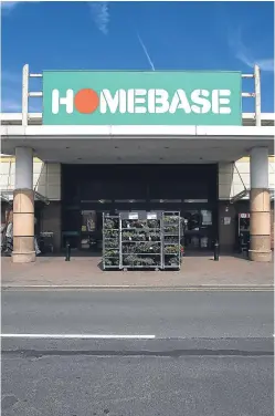  ?? Picture: Kris Miller. ?? In recent years, Homebase shops in Perth and Kirkcaldy, above, have shut down.
