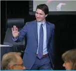  ?? ?? OTTAWA: Canadian Prime Minister Justin Trudeau testifies before the Public Order Emergency Commission public inquiry on Nov 25, 2022. — AFP