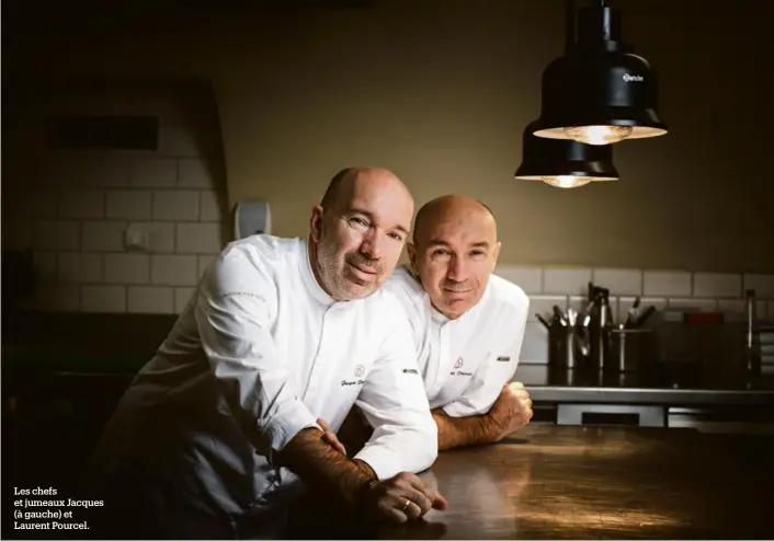  ?? ?? Les chefs et jumeaux Jacques (à gauche) et Laurent Pourcel.