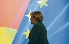  ?? Foto: Peter Endig, dpa‰Archiv ?? Auch wenn Angela Merkel zum Abschied viel Lob aus der EU hört, ist ihre politische Götterdämm­erung in Brüssel längst unübersehb­ar.