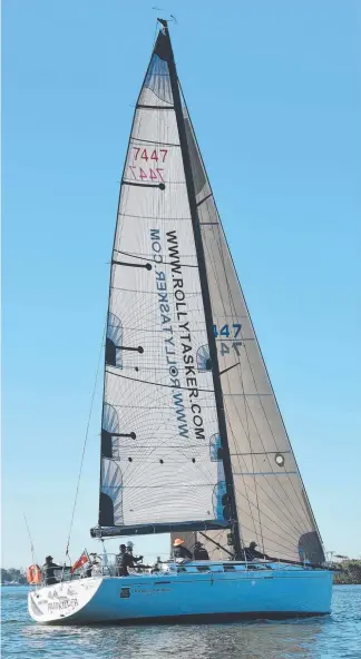  ?? Picture: ROD WEST ?? Sydney to Hobart candidate Another Painkiller.