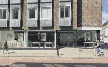 Russell and best sale bromley closing down