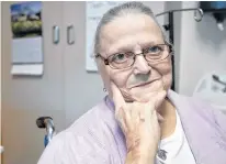  ?? ERIC WYNNE/THE CHRONICLE HERALD ?? Elaine Flemming has been at the South Shore Hospital in Bridgewate­r since July 2, 2019. Her husband says he can no longer deal with caring for her by himself at home.