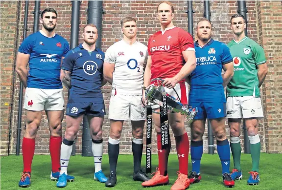  ?? Picture: PA. ?? Taking the Six Nations behind a TV paywall could threaten the tournament’s unique appeal and even the sport itself.