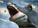  ?? Syfy ?? IAN ZIERING returns in the madefor-cable franchise entry “The Last Sharknado: It’s About Time” on Syfy.
