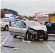  ?? Foto: Thomas Pöppel ?? Bei diesem Unfall in Erkheim starb eine 18 jährige Frau.