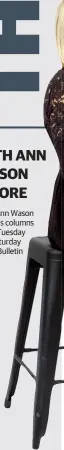  ??  ?? Read Ann Wason Moore’s columns every Tuesday and Saturday in the Bulletin