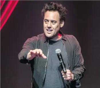  ?? DAVE SIDAWAY ?? “Some may want to be the best serial killer or the best Ponzi scheme operator. I just want to be the best comedian around,” says Orny Adams, who is performing as part of the Just for Laughs comedy festival.