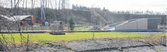  ?? FOTO: SUSI WEBER ?? Blick auf die Argenwiese mit Argenbühne.