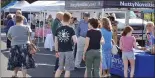  ?? BOB KEELER - MEDIANEWS GROUP FILE PHOTO ?? This was the scene for last year’s Telford Night Market opening. This year’s market runs 5:30 to 8:30 p.m. each Wednesday July 1 through Sept. 2 under social distancing guidelines.