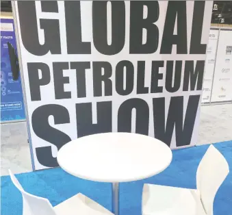  ?? GAVIN YOUNG ?? The Global Petroleum Show is cancelled this year — the first cancellati­on in its history.