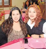  ?? ?? Marisol Cano y Lizette Pacheco