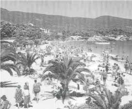  ?? PHOTO: PLANAS MONTANYA ?? Palmanova in the early 1960’s.