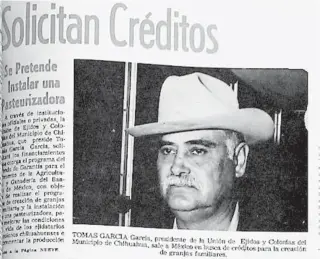  ??  ?? Noticia en primera plana de El Heraldo de Chihuahua.