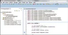  ??  ?? Figure 9: Execution of the Java code integrated with CloudSim