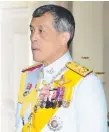  ??  ?? Thai Crown Prince Maha Vajiralong­korn