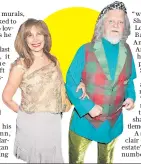  ?? ?? The Marquess of Bath with ‘wifelet’ Trudi Juggernaut­hsharma in 2009. He claimed to have 74 lovers
