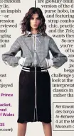  ??  ?? Hooded laser-cut Prince of Wales checked cotton-jacquard jacket, acket, £760; satin-trimmedmed laser-cut Prince off Wales checked cottonjacq­uard skirt, £635 35 Sacai (net-a-porter.com) er.com)