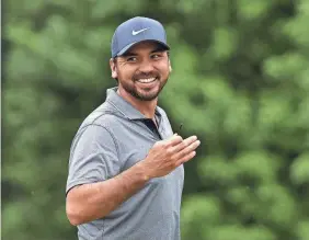  ?? GREGORY SHAMUS/GETTY IMAGES ?? Jason Day had eight birdies and one bogey in his round of 63 Thursday at the Wells Fargo Championsh­ip.