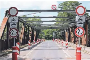  ?? ARCHIVFOTO: CREI ?? Die Verkehrs-Probleme rund um die Cölve-Brücke sind nicht die einzigen auf der Agenda der Christdemo­kraten.