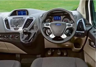  ??  ?? INTERIOR
You can spec your van to whatever level of kit and luxury you choose – but basic is usually best
COMFORT Extra row of seating in Double Cab In-Van variant maximises space, but even standard model is impressive