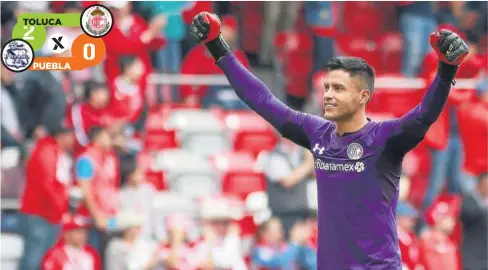  ?? FOTO: JAM MEDIA ?? &gt;El Toluca es uno de los tres equipos que ha ganado sus dos partidos del Clausura 2019.