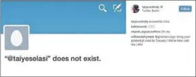  ??  ?? Fact and fiction: Taiye Elasi didn’t ‘exist’ on Twitter, but existence, belonging and sense of place are strong themes in her writing