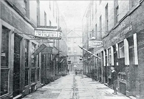  ?? ARCHIVES OF ONTARIO ?? A ‘memorial album’ published by The Empire newspaper in Toronto after Sir John A. Macdonald’s death in 1891 included this photo, identifyin­g Brunswick Place in Glasgow as the birthplace of Canada’s first prime minister.