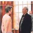  ?? FOTO: THE WEINSTEIN COMPANY ?? Slevin (Josh Hartnett) bei Morgan Freeman.