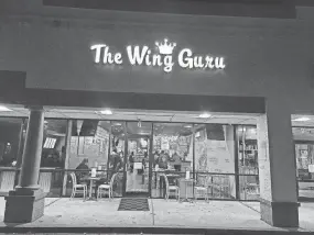  ?? THE WING GURU ?? The Wing Guru's opened in Colliervil­le on Dec. 11.