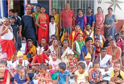  ?? Nadi Primary School ?? Nadi Primary School, a Hindu institutio­n, came in unity and re-enacted the birth of Lord Rama through a drama on March 23, 2018.