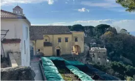  ?? Photograph: Emiliano Amato/Quotidiano Costiera ?? For the past decade, the monastery and its cloistered community – described as representi­ng an important slice of Ravello’s history – has been home to only three nuns.