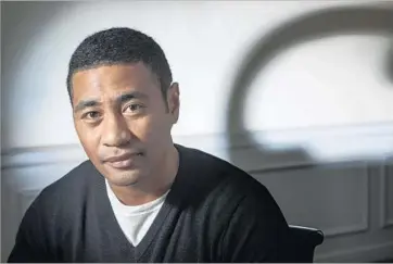  ?? Irfan Khan Los Angeles Times ?? “I WANT to be the Polynesian version of Denzel Washington or Tom Hanks,” actor Beulah Koale says.