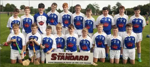  ??  ?? The successful Ballyhogue squad.