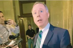  ?? SCOTT BAUER/AP ?? Wisconsin Republican Assembly Speaker Robin Vos said,“if election integrity means anything, it means we all have to follow the law — Republican­s and Democrats alike.”