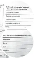  ??  ?? CUESTIONAR­IO. La Encuesta Tecnópolis Federal incluye 14 preguntas.