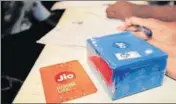  ?? MINT/FILE ?? Reliance Jio has more than 100 million subscriber­s