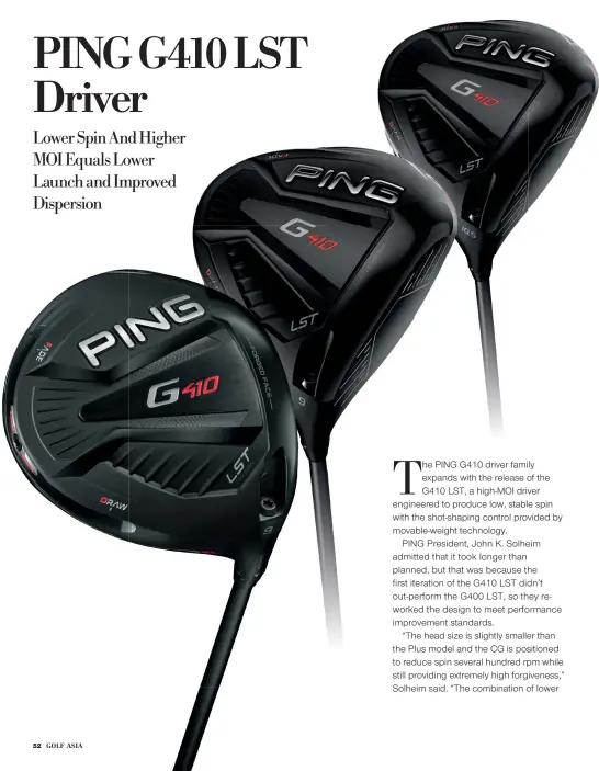 PING G410 LST Driver - PressReader