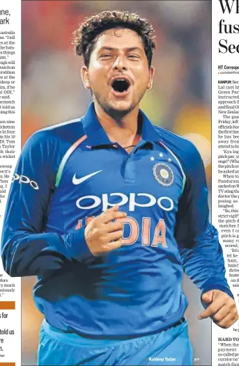  ?? AFP ?? Kuldeep Yadav